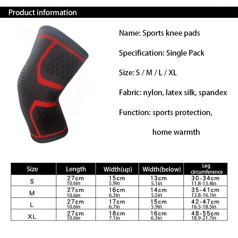 PC Professional Knee Protector Sports Warm Non-slip Basketball Running