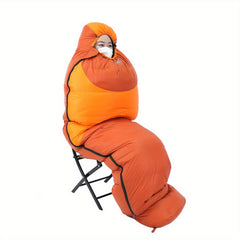 600g Goose Down Adult Sleeping Bag - Lightweight Mummy Bag for All Seasons