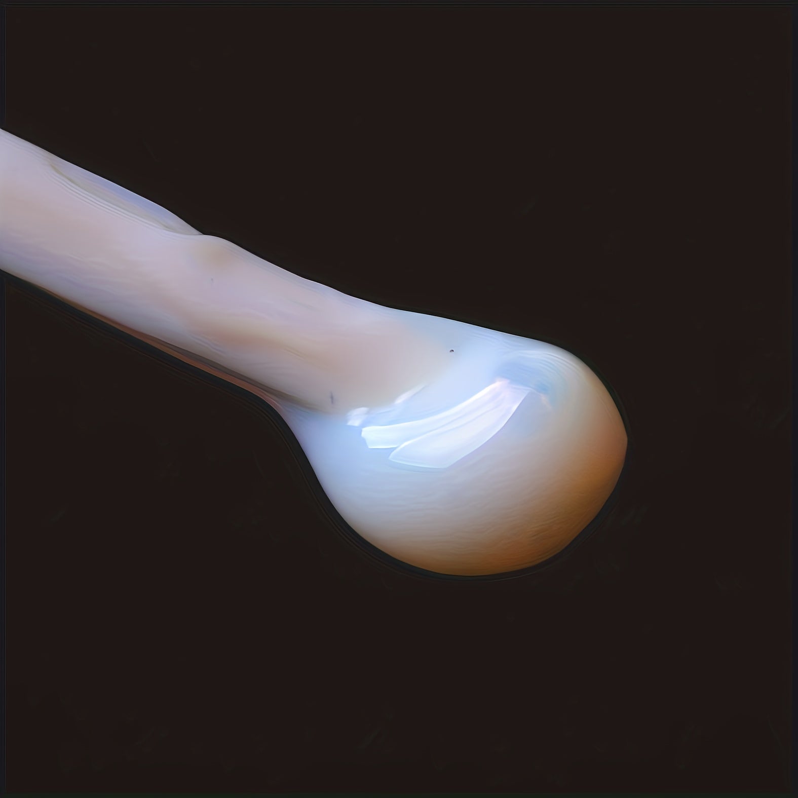 False Eyelashes Glue 2ml Mini Flat Tube Transparent Waterproof Latex Antifreeze