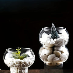 Creative Gourd Shaped Glass Water Cup for Beer Cocktail Coffee Drinking