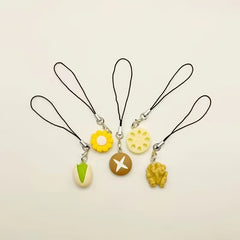 Vegetable Shaped Key Chain Backpack Ornament Gift