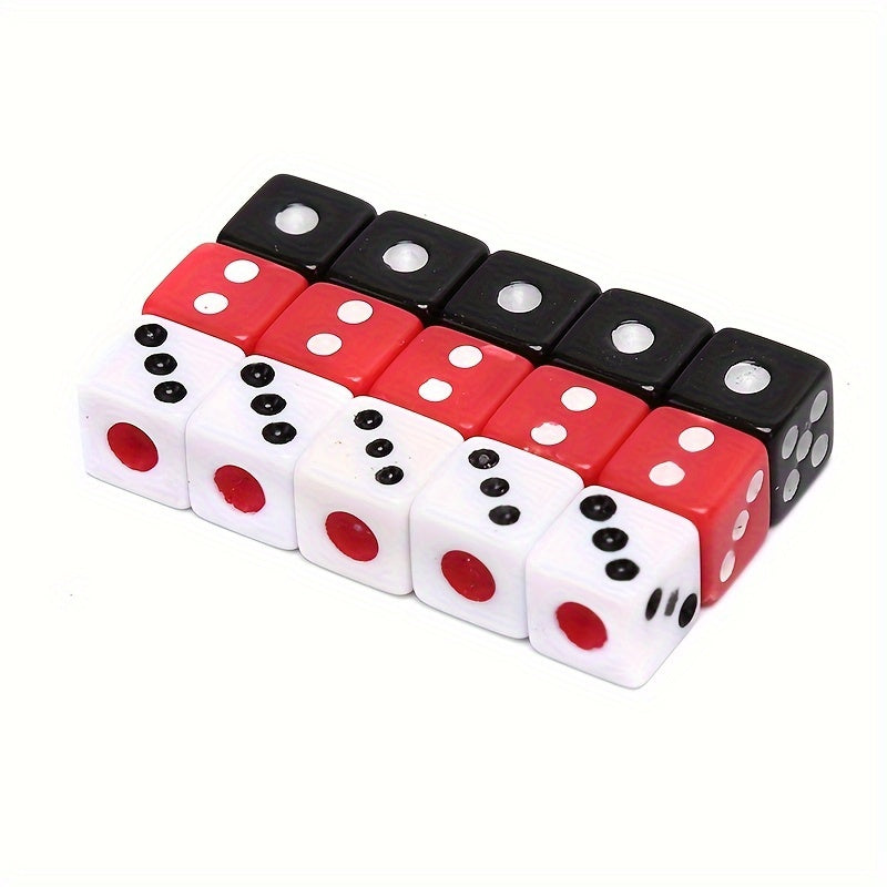 50pcs Gaming Dices Standard 6-Sided Dice for Parties and Board Games