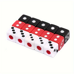 50pcs Gaming Dices Standard 6-Sided Dice for Parties and Board Games