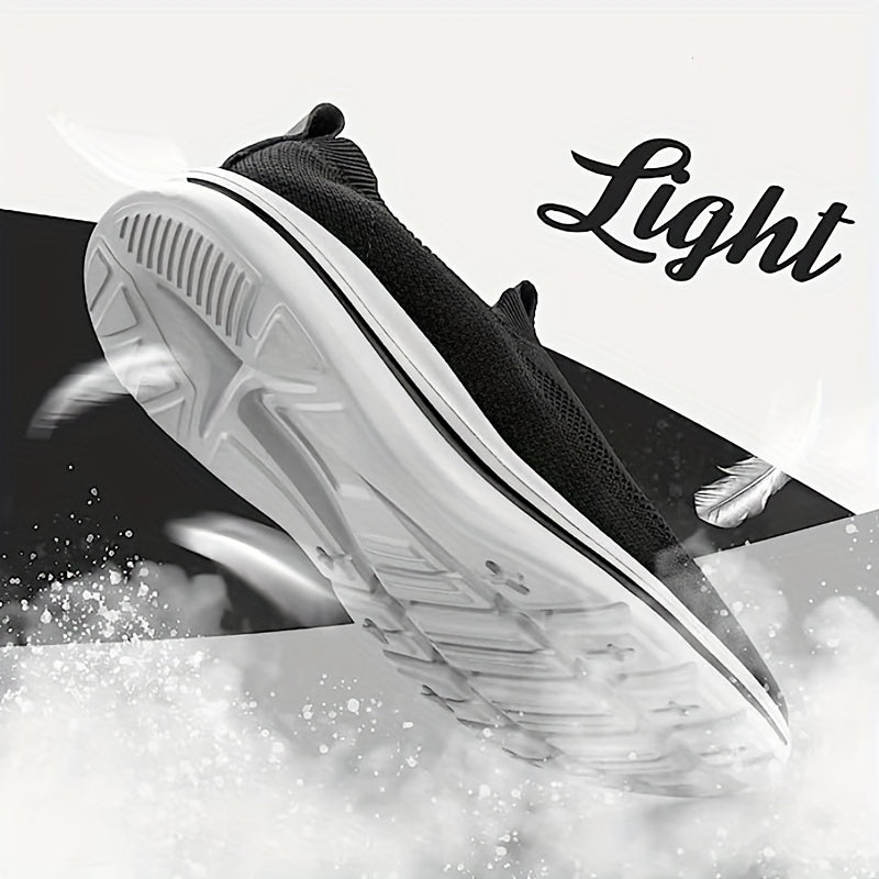 Men's Slip on Sneakers Lightweight Athletic Shoes Breathable Walking Shoes