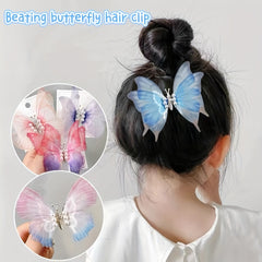 Girls Butterfly Hair Clip Kids Accessories, Holiday Gift