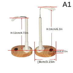 Doll Stands Display Holder for Dolls Model Plastic Support