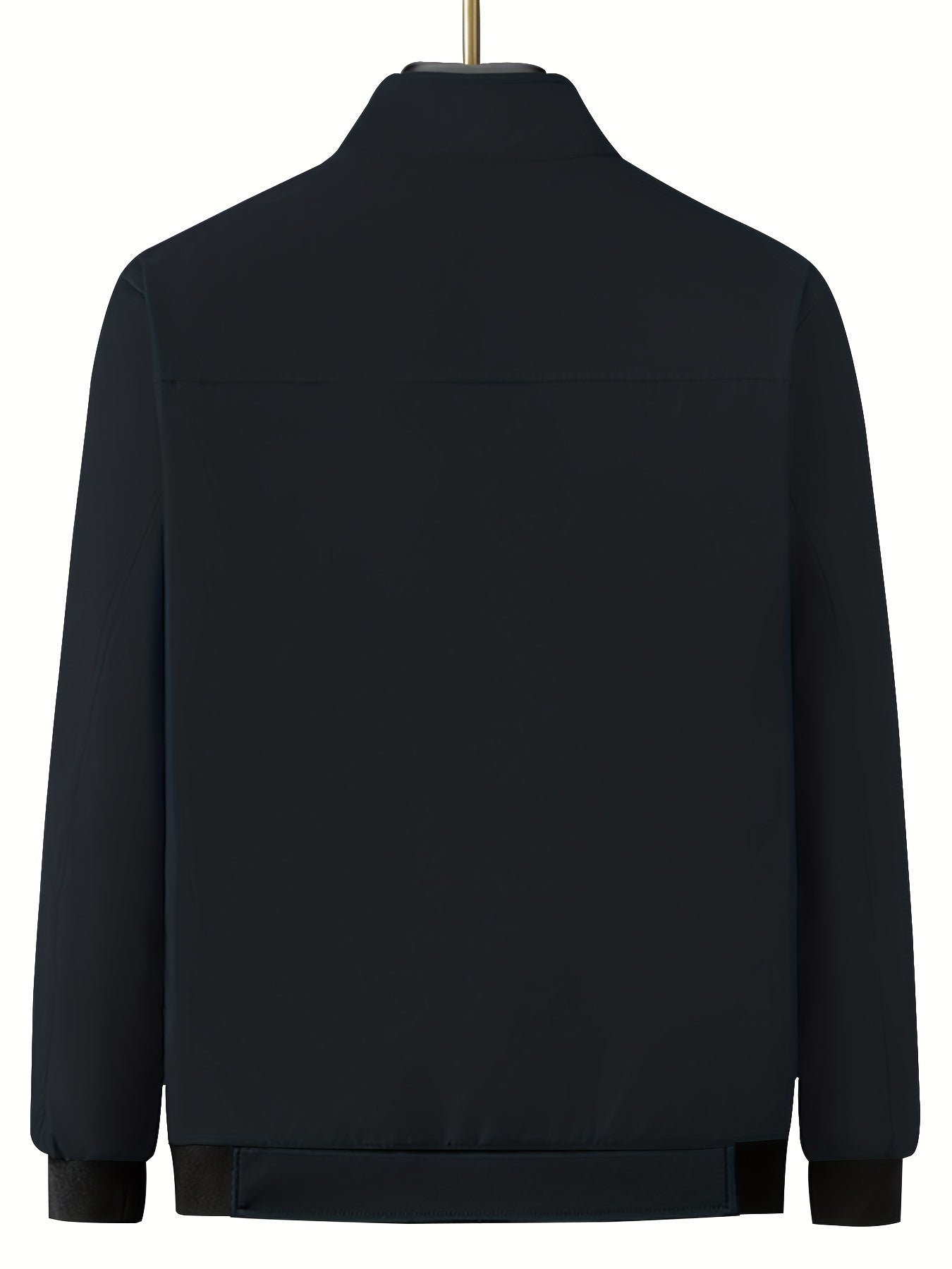 Men's Classic Windbreaker Jacket Zip Up Coat for Outdoor Activities