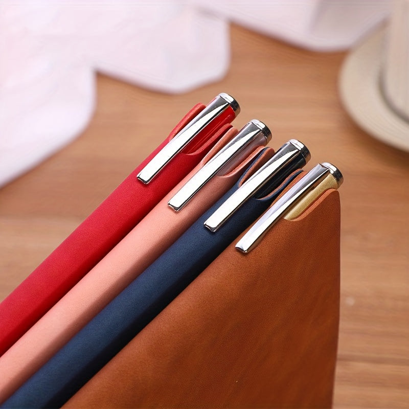 A5 Soft Leather Meeting Notebook