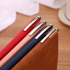 A5 Soft Leather Meeting Notebook