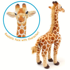 UNSNURNOCH Giraffe Plush Toy Soft Stuffed Animal Doll 35"