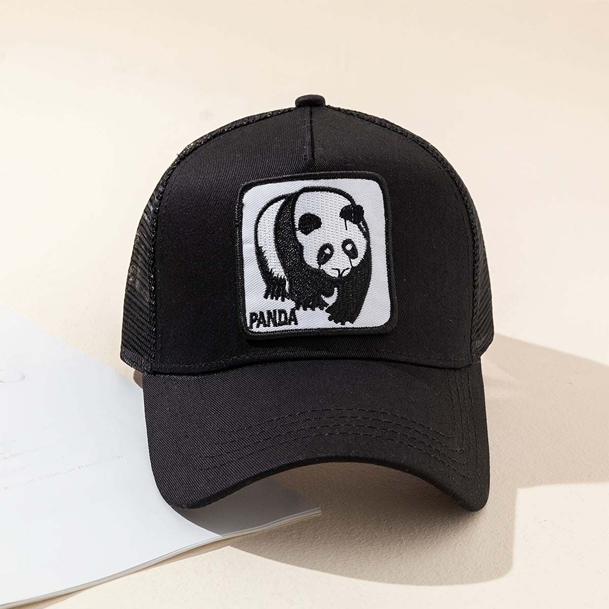 Personality Panda Mesh Trucker Couple Style Baseball Cap