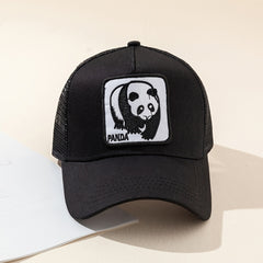 Personality Panda Mesh Trucker Couple Style Baseball Cap