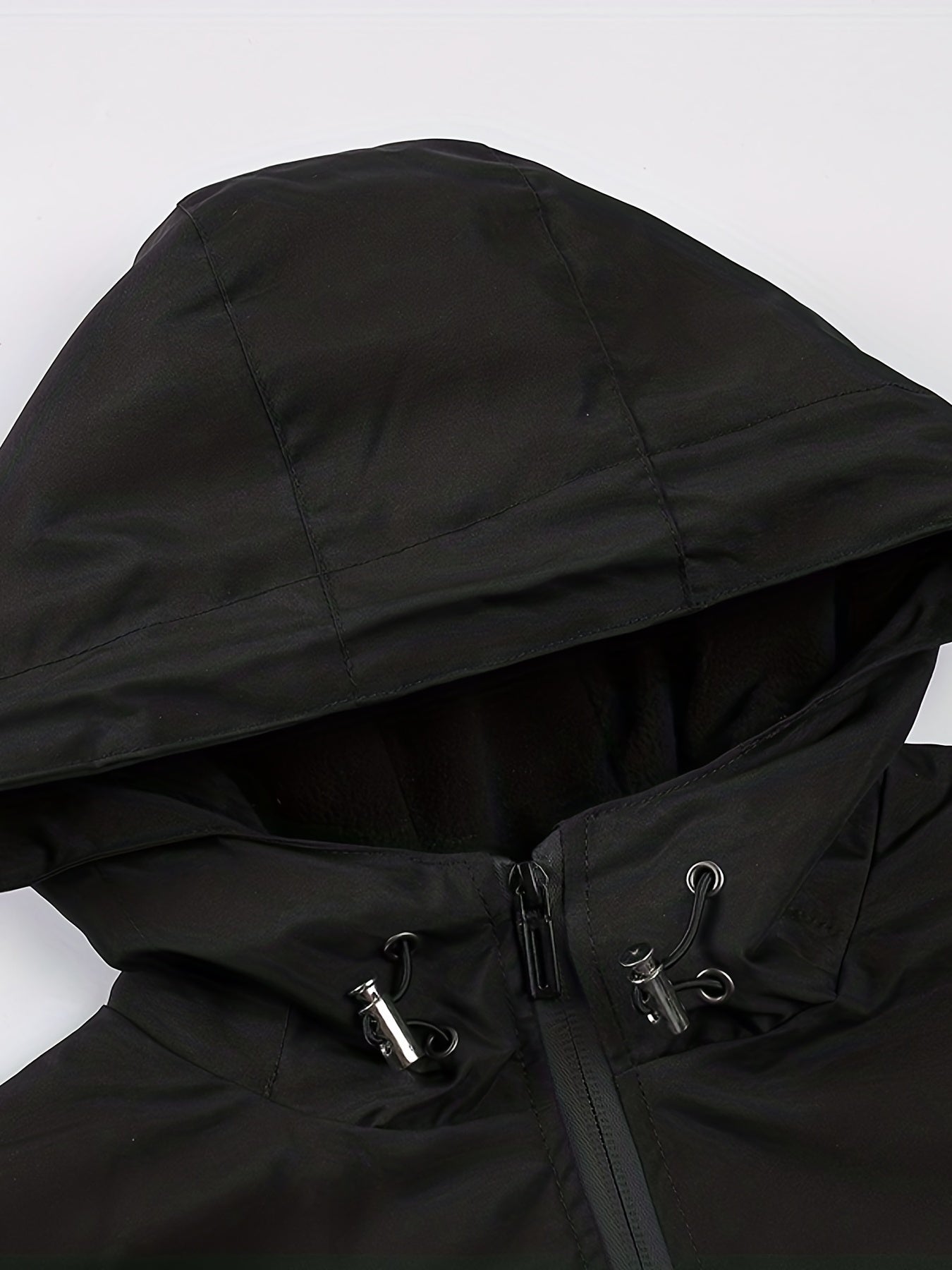Women's Two Tone Woolen Jacket Hooded Sports Activewear
