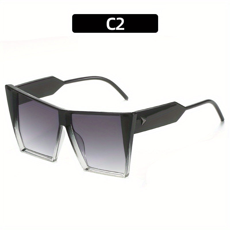 Men's Square Sunglasses for Street Photography Party