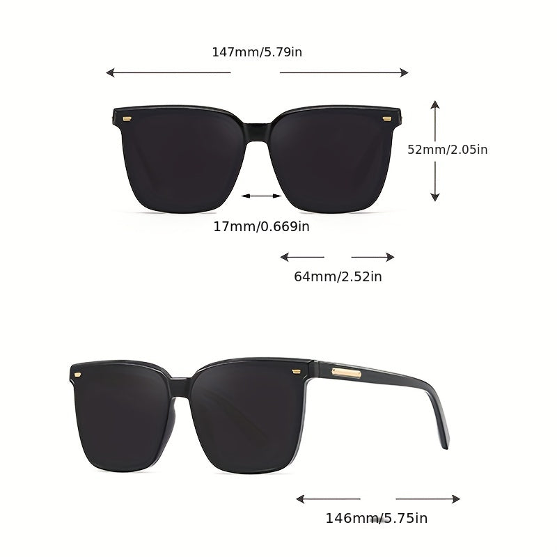 Men's Large Frame Driving Sunglasses UV Protection Sports Sunglasses