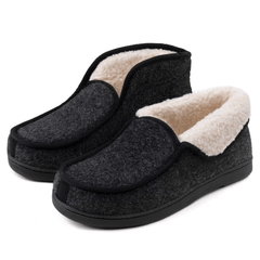 Women's Fleece Liner Indoor Slippers Solid Comfort Shoes