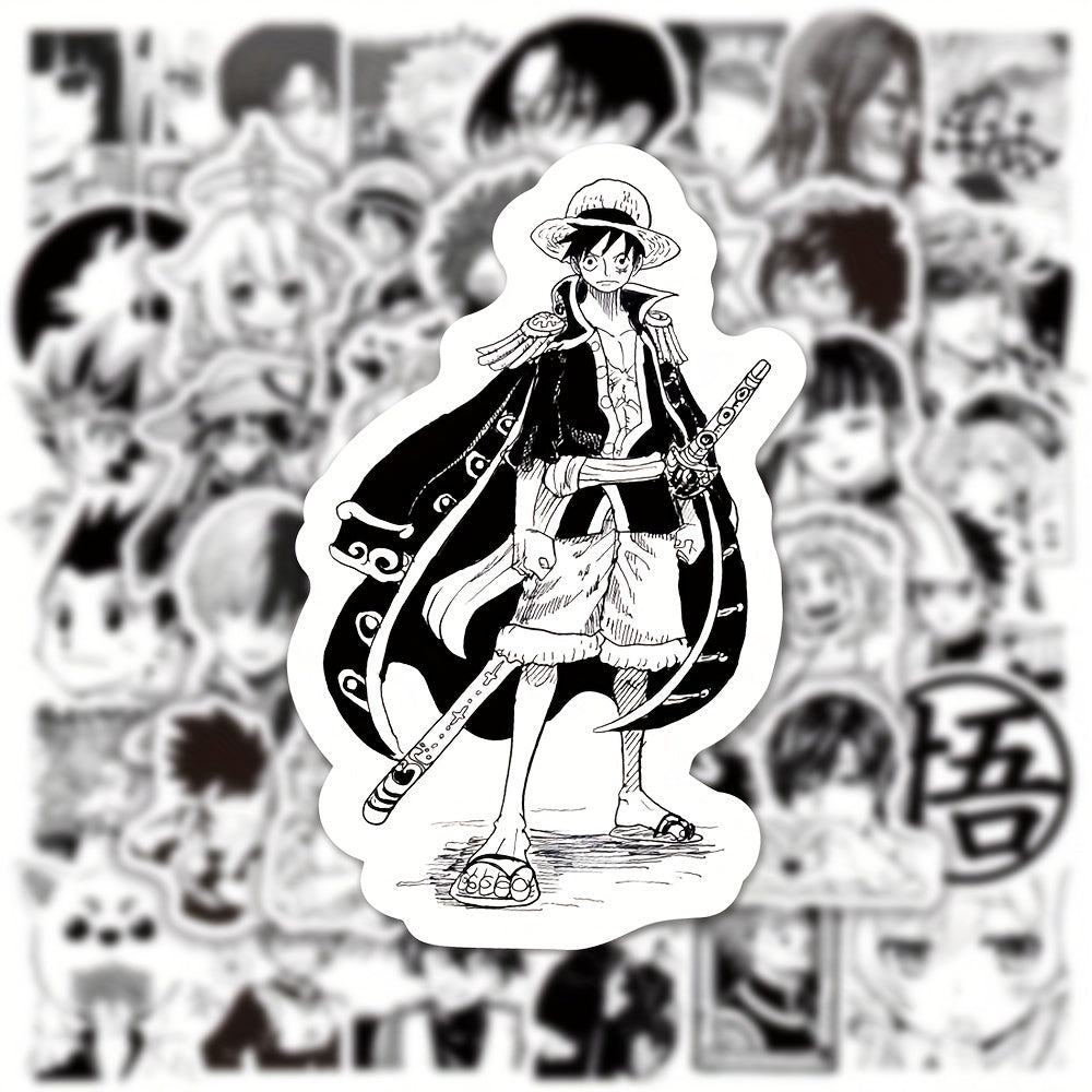 50pcs Anime Series Graffiti Stickers for Phone Laptop Waterproof Decorative