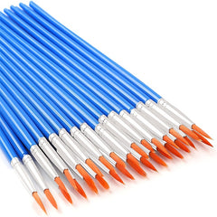 10pcs Painting Brushes For Handcraft Arts And Craft
