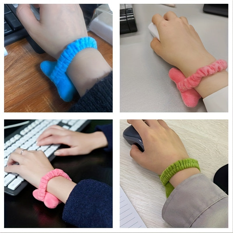 Mouse Pad Wrist Support Small Hand Pillow Elastic Keyboard Typing Anti-wear