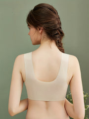 3pcs Lace Wireless Bras with Wide Straps