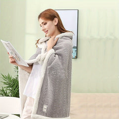 Thickened Multifunctional Shawl Blanket Winter Warm Blanket
