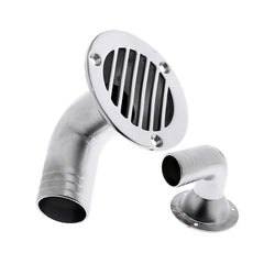 316 Stainless Steel Boat Deck Drain Scupper 90 Degree 32MM Yacht Replacement
