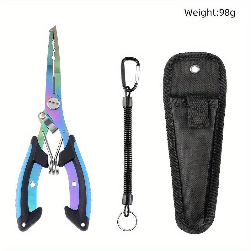 Fishing Line Cutter Split Ring Opener Fishing Pliers Hook Extractor