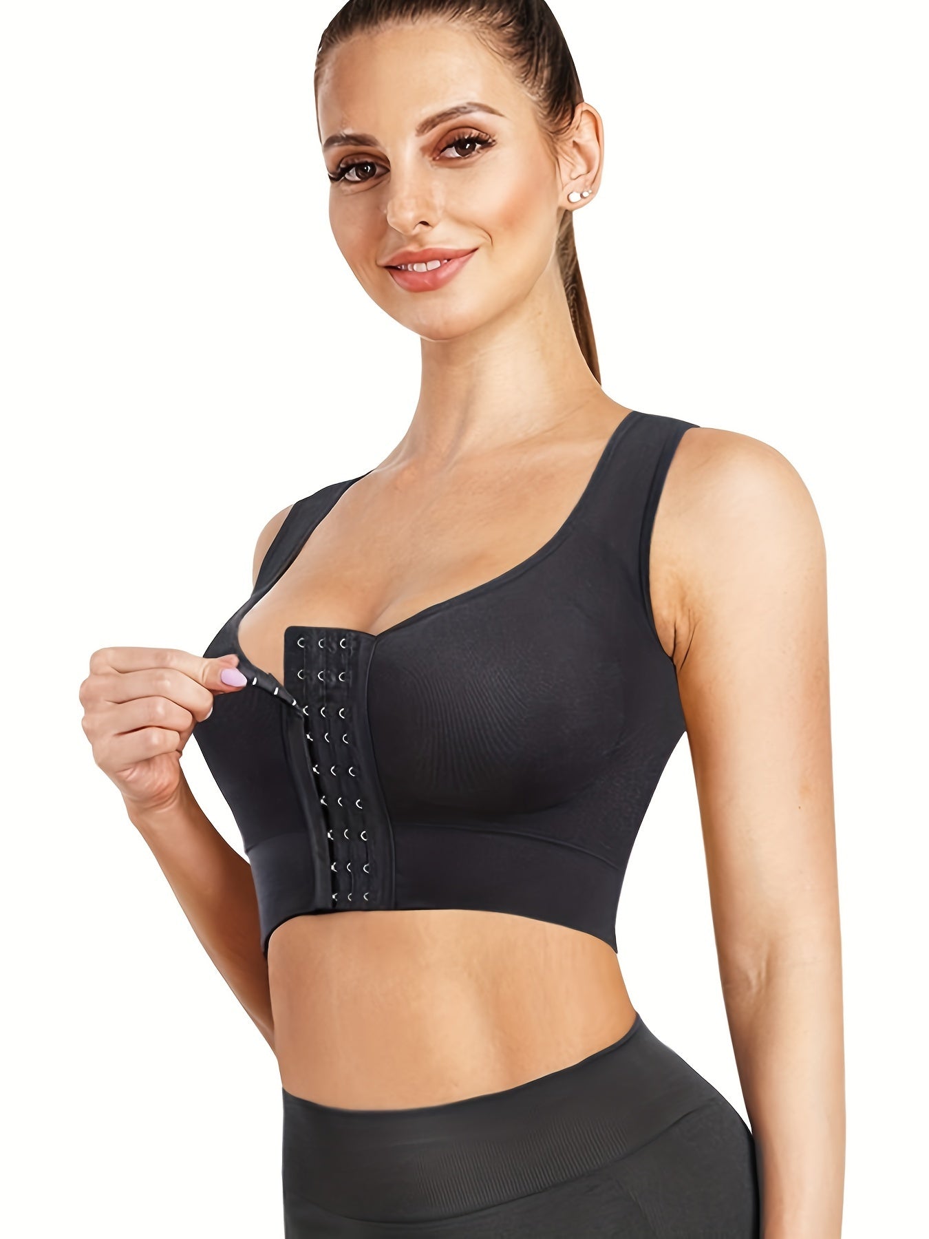 Full Coverage Sports Bra for Yoga Running