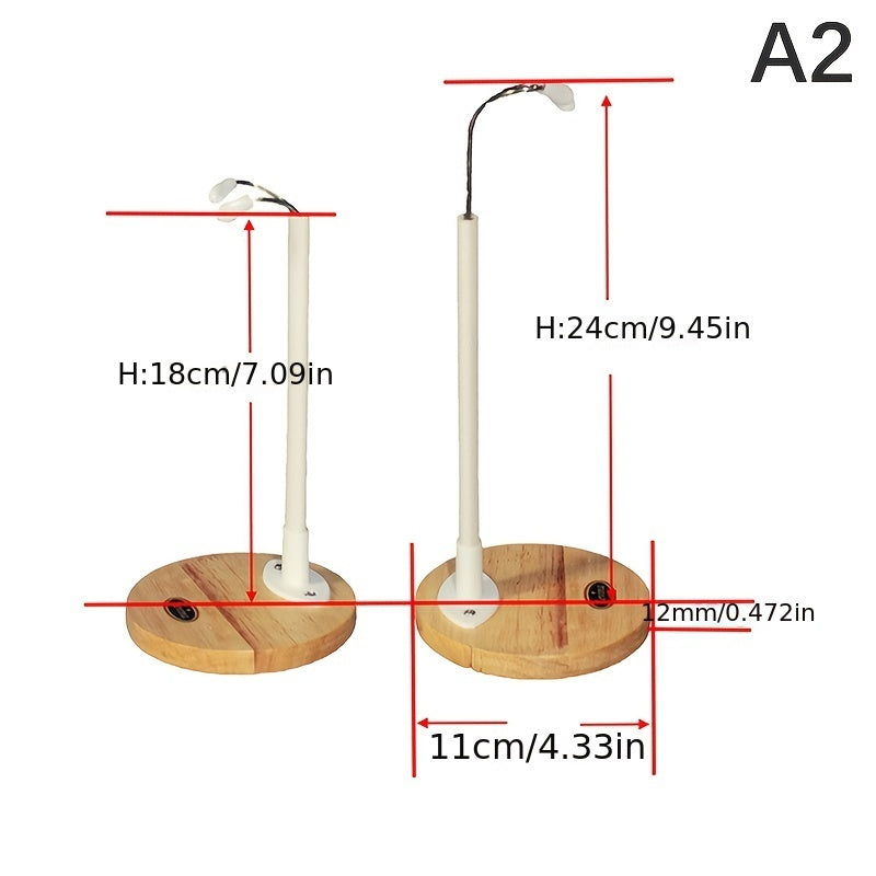 Doll Stands Display Holder for Dolls Model Plastic Support