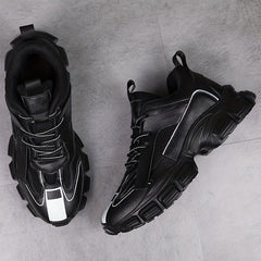 Men's Comfy Non Slip Running Shoes Shock Absorption Sneakers