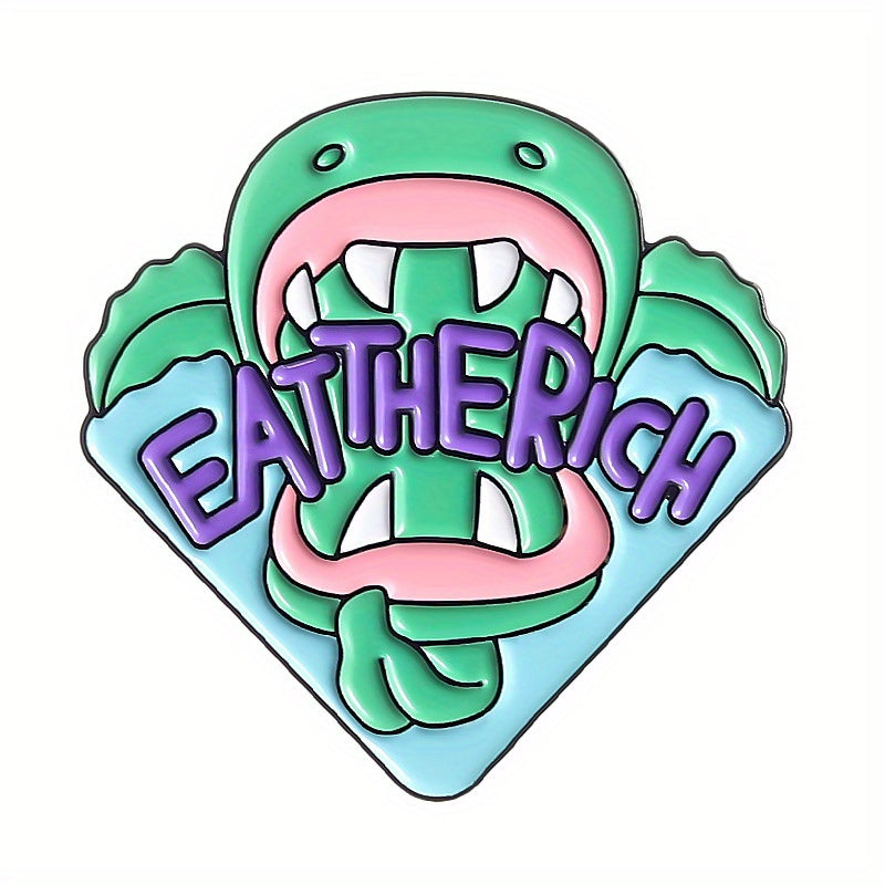 Space Animal Enamel Lapel Pins Cute Cartoon Brooches For Backpacks Jackets Hats