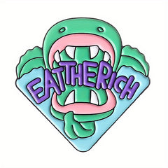Space Animal Enamel Lapel Pins Cute Cartoon Brooches For Backpacks Jackets Hats