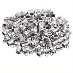 Ancient Silvery Alloy Charms Jewelry Connectors Spacer Beads Bracelet Accessorie