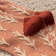 2 Pairs Christmas Tree Print Socks Women's Stockings
