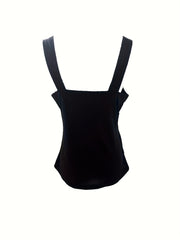 Sleeveless Tank Top Slim Casual Top for Women