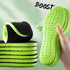 Wormwood Deodorant Insoles Soft PU Sport Shoes Pad Cushioning Inserts