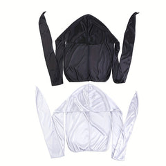 Faux Silk Ribbon Pirate Hat & Headcloth Set - 2 Pieces