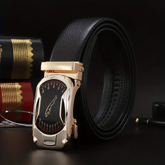 Casual Belt High Men's Belts Joker Automatic Buckle