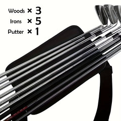 Portable Golf Club Storage Bag Waterproof Lightweight Outdoor H