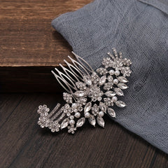 Rhinestone Bridal Hair Comb Headdress Wedding Accessories