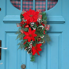 Christmas Flower Hanging Decoration For Wall And Door