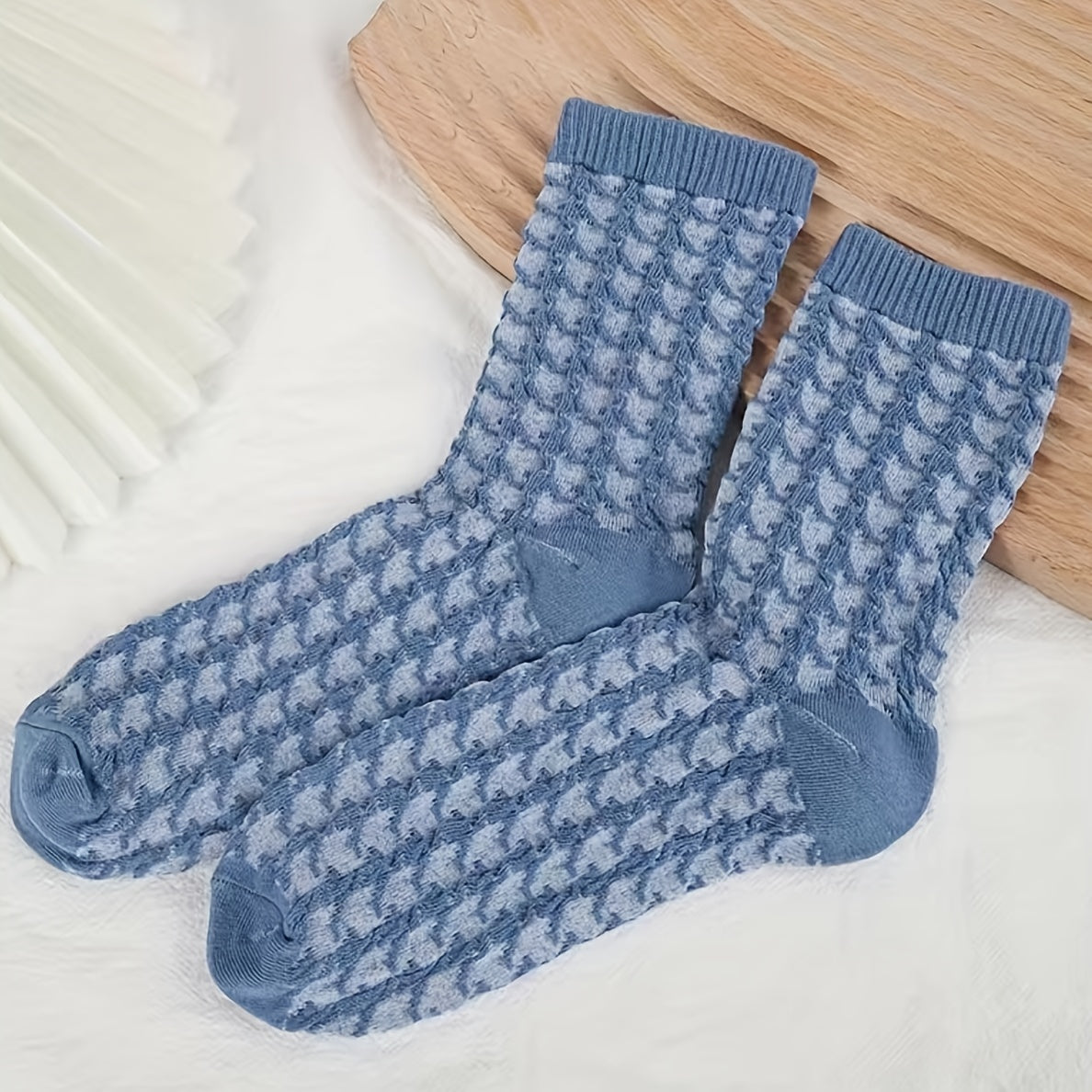 Men's Striped Crew Socks Breathable Comfy Casual Unisex Outdoor Socks