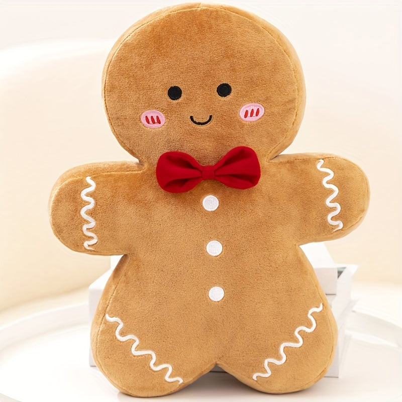 6 69in Cartoon Christmas Gingerbread Man Stuffed Soft Plush Doll Birthday