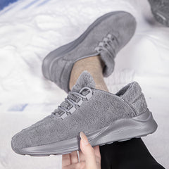 Plush Lined Fuzzy Soft Comfortable Running Shoes
