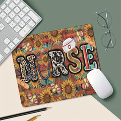 Nurse Mouse Pad Non Slip Rubber Base Waterproof Mouse Mat 24x20 cm