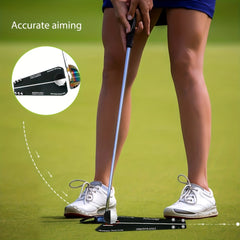 Golf Putting Alignment Mirror with Beads & Ball