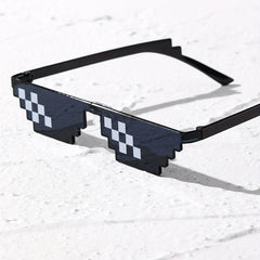 Thug Life Cat Eyeglasses Y2K Hip Hop Sunshade Eyewear