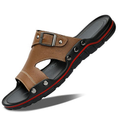 Men's Lightweight Slides Comfortable Slippers Non Slip Sandals