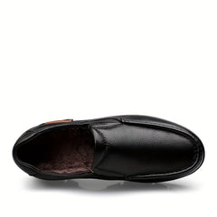 Men's Plush Slip On Sneakers Outdoor Shoes for Hiking