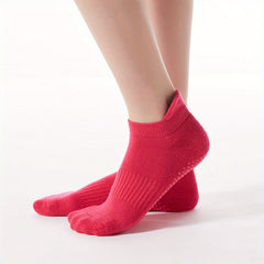 Breathable Anti Slip Yoga Socks with Cross Straps